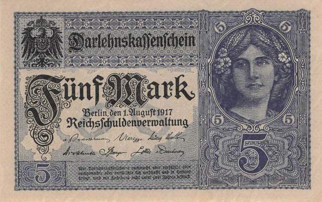5 Mark 1917 Serie V